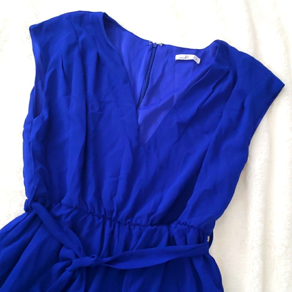 Royal blue romper